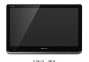 シャープ｜SHARP 2T-C16AP ポータブルテレビ AQUOS(アクオス) ブラック系 [16V型 /500GB /防水対応][テレビ hdd内蔵 録画機能付き 2TC16APW]