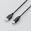 쥳ELECOM USB2.0֥/A-B/Ρޥ/2m/֥å U2C-BN20XBK ֥årb_ cable_cpn