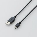 GRbELECOM USB2.0P[u/A-miniB^Cv/m[}/1.5m/ubN U2C-M15XBK ubN[U2CM15XBK]yrb_pcaccz