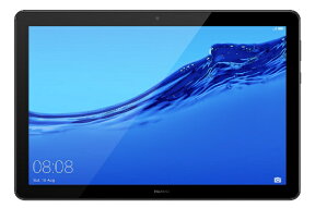 HUAWEI｜ファーウェイ AGS2-L09 Androidタブレット MediaPad T5 10 ブラック [10.1型 /SIMフリーモデル /ストレージ：16GB][タブレット 本体 10インチ AGS2L09]