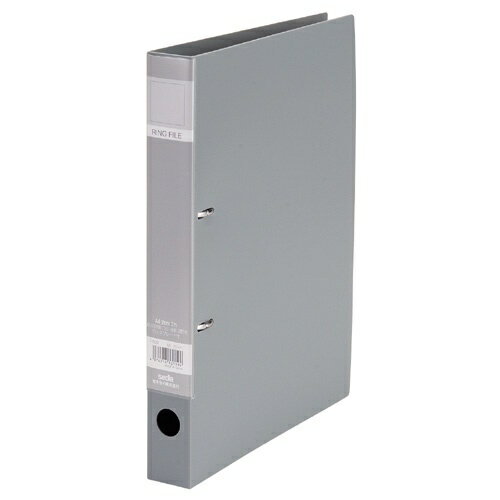 セキセイ｜SEKISEI ロックリングファイル A4-S グレー F-522-62