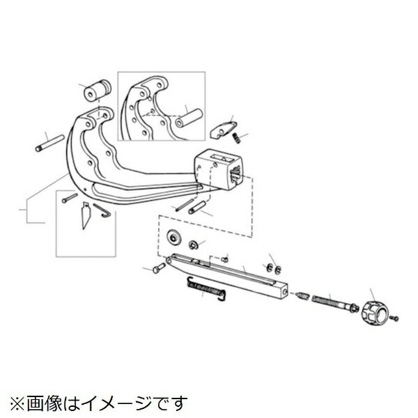 RIDGE｜リッジ RIDGE スライド スプリング F／152・154・156 32092《※画像はイメージです。実際の商品とは異なります》
