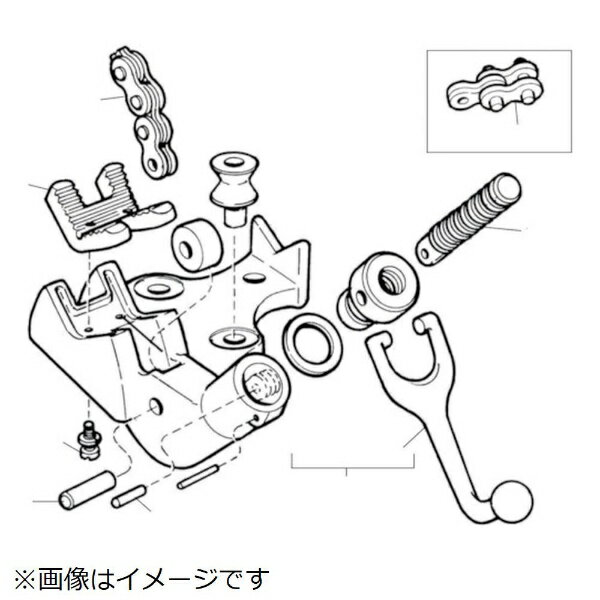 乐天商城 - RIDGE｜リッジ RIDGE E−1704−X ワッシャー付スクリュー F／BC−810 41145《※画像はイメージです。実際の商品とは異なります》