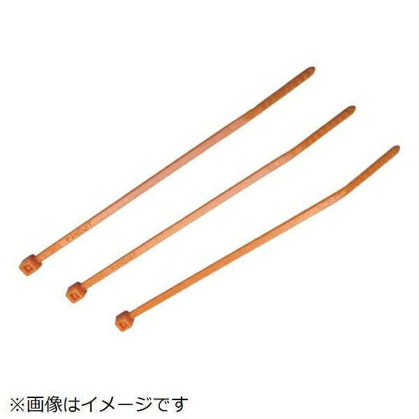 乐天商城 - パンドウイット｜PANDUIT パンドウイット　ナイロン結束バンド　オレンジ　（100本入）