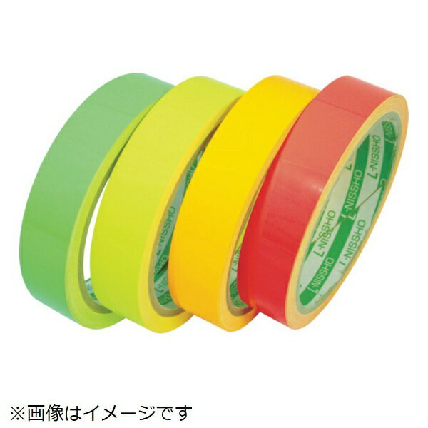 日東エルマテリアル｜Nitto L Materials 日東エルマテ　蛍光テープ　400mmX5m　レッド(4)