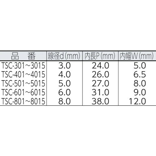 トラスコ中山｜TRUSCO NAKAYAMA TRUSCO　ステンレスカットチェーン　8．0mmX1m　TSC-801《※画像はイメージです。実際の商品とは異なります》