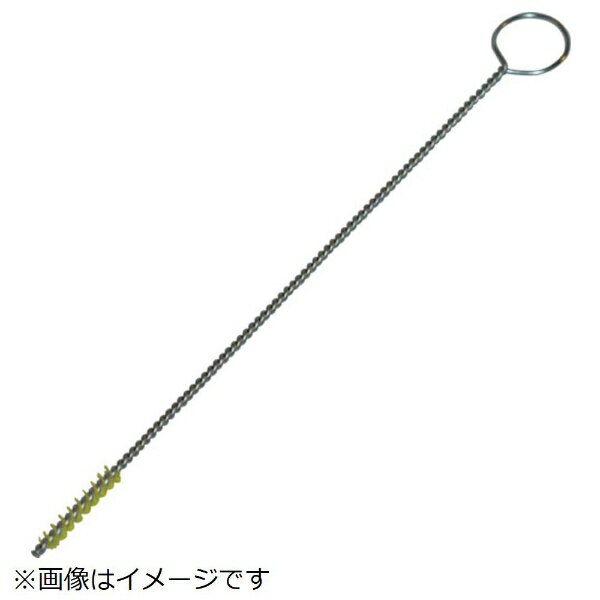 トラスコ中山｜TRUSCO NAKAYAMA TRUSCO　小径パイプブラシ　3mm　HACCP対応　グリーン　TMPB-3-GN《※画像はイメージです。実際の商品とは異なります》