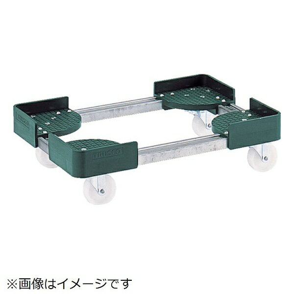 乐天商城 - トラスコ中山｜TRUSCO NAKAYAMA TRUSCO　伸縮式コンテナ台車　内寸300−400X600−700　スチール製 FCD-3060 【メーカー直送・代金引換不可・時間指定・返品不可】