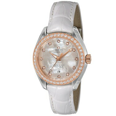 OMEGA｜オメガ シーマスターアクアテラ [Seamaster Aqua Terra] 5年保証 ホワイト（ケース：セドナゴールド） 231.28.34.20.55.003 [並行輸入品]