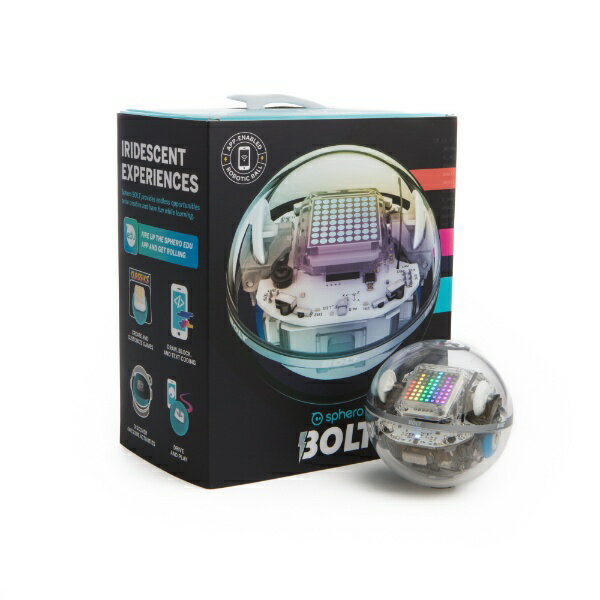 【エントリーで2倍pt(5/27 1:59まで)】 SPHERO｜スフィロ BOLT K002ASI 〔ロボット＋プログラミング学習〕【STEM教育…