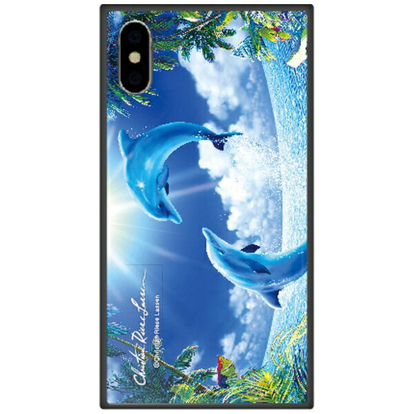 藤家｜Fujiya iPhone XS Max 6.5インチ用 ラッセン ガラスハイブリッド C. TROPICAL MEMORY
