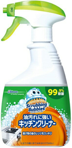 ジョンソン　Johnson Scrubbing Bubbles(スクラビングバブル) 油汚れに強いキッチンクリーナー 本体（400ml)［キッチン用洗剤］【rb_pcp】