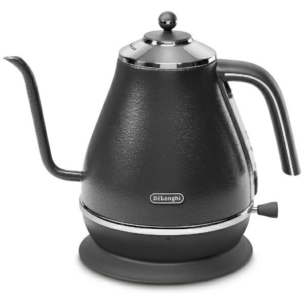 デロンギ｜Delonghi 電気ケトル icona(アイコナ) プレステージグレー KBOE1220J-GY 1.0L KBOE1220JGY