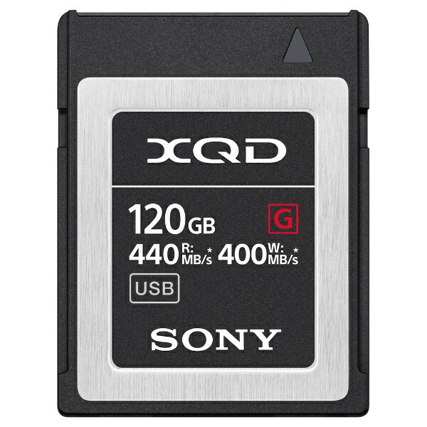 ソニー｜SONY XQDメモリーカード Gシリーズ QD-G120F [120GB][QDG120F]