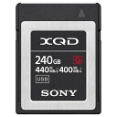 ソニー｜SONY XQDメモリーカード Gシリーズ QD-G240F 240GB QDG240F