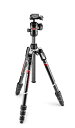 【楽天ビック限定 エントリーで2倍pt(1/15まで)】 マンフロット｜Manfrotto befree アドバンス カーボンT三脚キット ブラック MKBFRTC4-BH [4段][MKBFRTC4BH]