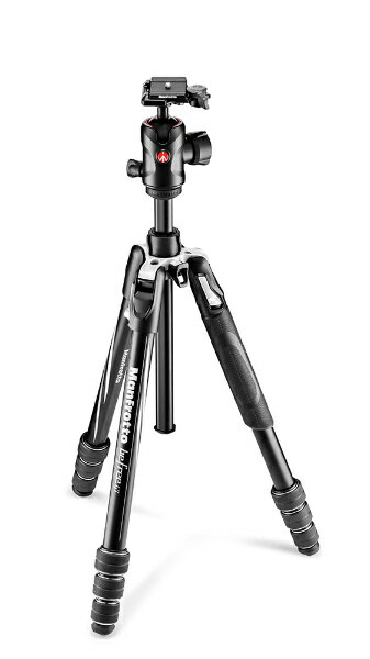 マンフロット｜Manfrotto befree GT アルミニウムT三脚キット ブラック MKBFRTA4GT-BH [4段][MKBFRTA4GTBH]