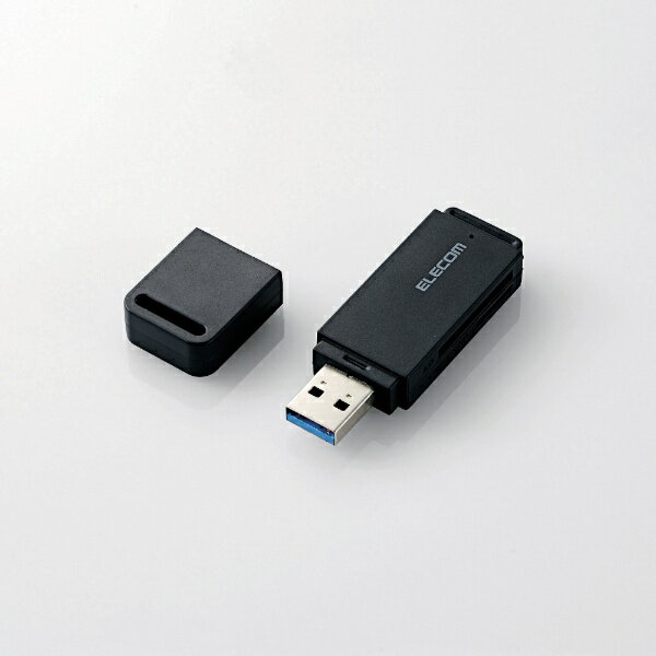 쥳ELECOM MR3-D011XBK ޥɥ꡼ ľޤ MR3-D011X꡼ ֥å [USB3.0/2.0]