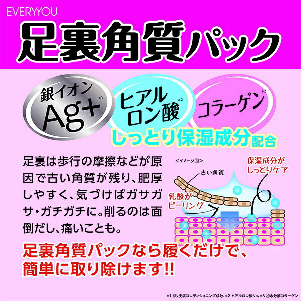 DOSHISHA｜ドウシシャ 足裏角質パックAG　ブラックミントの香り ブラックミント biccamera-11933104 楽天ビック(ビックカメラ×楽天) サンプル画像3