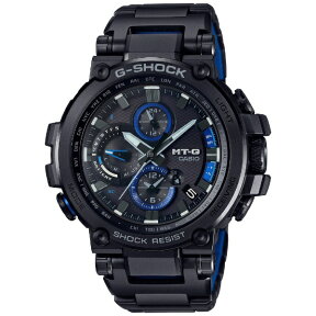 カシオ｜CASIO ［Bluetooth搭載 ソーラー電波時計］G-SHOCK（G-ショック） MTG-B1000BD-1AJF ブラック/ブラック【国内正規品】