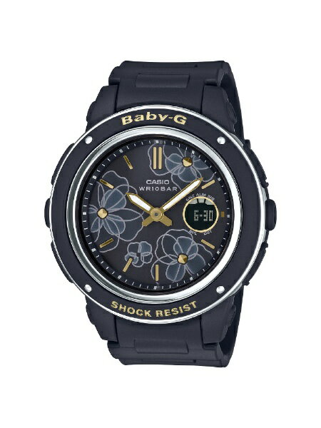 カシオ BABY-G 腕時計（レディース） カシオ｜CASIO Baby-G（ベイビージー）Floral Dial Series BGA-150FL-1AJF 01【国内正規品】