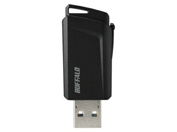 BUFFALO　バッファロー RUF3-SP64G-BK USBメモリ RUF3-SPシリーズ ブラック [64GB /USB3.1 /USB TypeA /ノック式][RUF3SP64GBK]