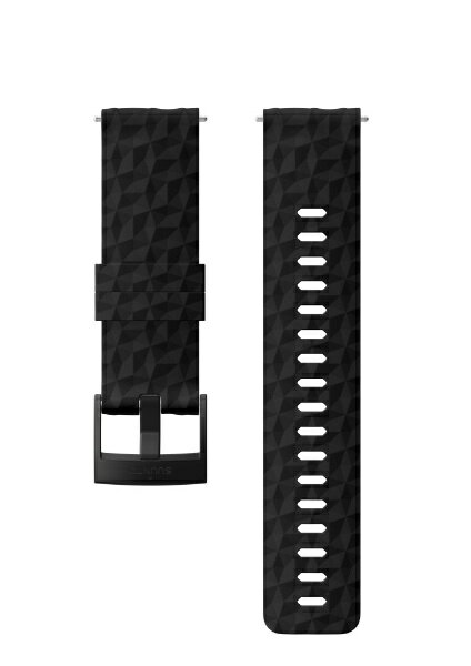 スント｜SUUNTO 24 EXP1 SILICONE STRAP BLACK/BLACK M SS050221000 BLACK/BLACK