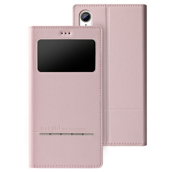 MEMUMI｜メムミ 超薄型マグネット開封式スマートレザーケース Wisdom iphoneXR対応 AFC181004 Pink