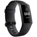 FITBIT フィットネストラッカー fitbit charge 3 Black/Graphite Aluminium L/Sサイズ FB410GMBK-CJK ブラック／グラファイト