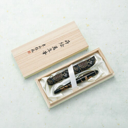 セキセイ｜SEKISEI 雅風 蒔絵 萬年筆 葡萄 葡萄 AX-8875-00 [中字（M）]