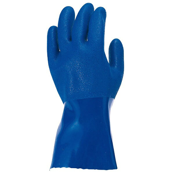 おたふく手袋｜OTAFUKU GLOVE PVCオイルレジスタントグローブ 3双入 M ブルー A208M