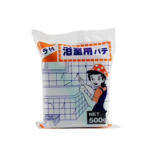 家庭化学工業｜Kateikagakukogyo 浴室用パテ 500g ヘラ付き