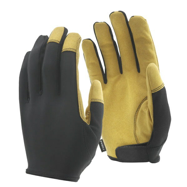 おたふく手袋｜OTAFUKU GLOVE FB-51 すべり止め手袋 ブラックキャラメル [Lサイズ]