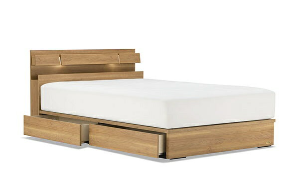 FRANCEBED｜フランスベッド 【フレームのみ】収納付き DL-C103-DR(クィーンサイズ/チェリー) フランスベッド【キャンセル・返品不可】 【代金引換配送不可】