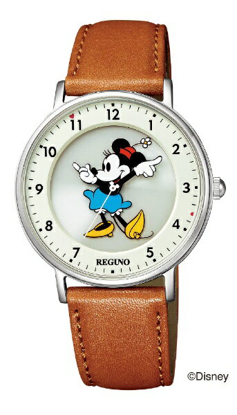 シチズン｜CITIZEN レグノ ソーラーテック　シンプルシリーズ Disneyコレクション「ミッキー」「ミニー」モデル KP3-112-12