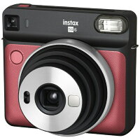 富士フイルム　FUJIFILM インスタントカメラ 『チェキ』 instax SQUARE SQ6 ルビーレッド[チェキ 本体 カメラ INSSQ6RUBYRED]