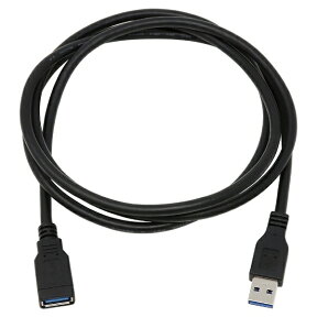 アイネックス｜ainex 1.5m［USB-A オス→メス USB-A］　USB3.0延長ケーブル U30AA-MF15 ブラック