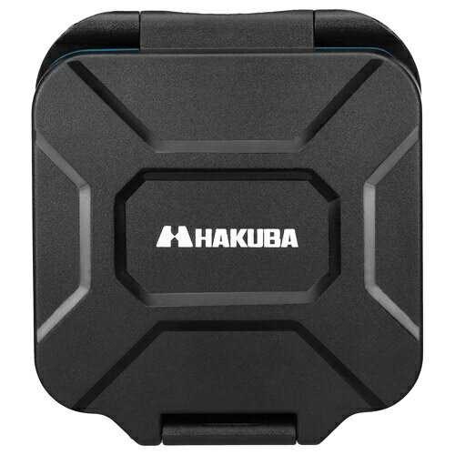 ハクバ　HAKUBA SD/microSD用 ハードメモリーカードケースSD4 ブルー DMC-22SD4BL
