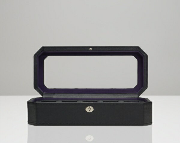 WOLF｜ウルフ WINDSOR 5 PIECE WATCH BOX 458303 ブラック/パープル