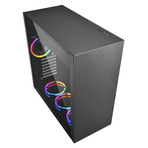 SHARKOON｜シャークーン PCケース PURE STEEL RGB BLACK ブラック