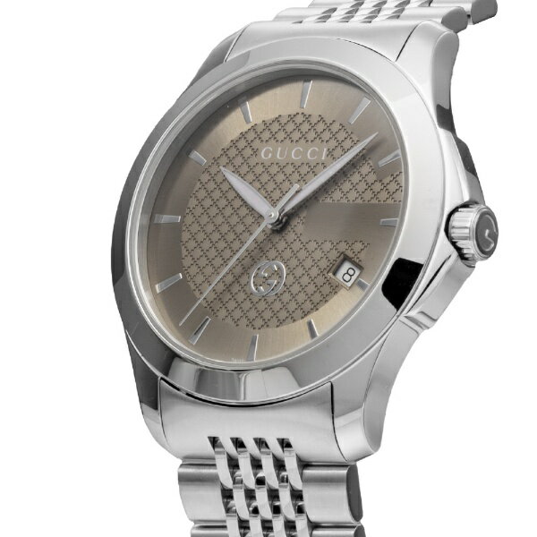 GUCCI｜グッチ Gタイムレス [G-Timeless] 2年保証 YA1264107 ブラウン [並行輸入品] 【代金引換配送不可】