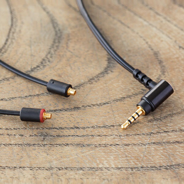 FINAL｜ファイナル MMCX ブラックケーブル 2.5mmL 型プラグ MS12DYBLEH【rb_audio_cpn】