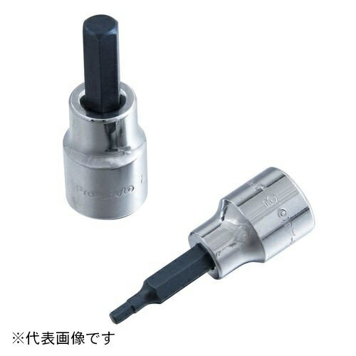 S.E.K. PRO-AUTO｜スエカゲツール 1336105 9.5mmヘックスビットソケット(ミリ) 5mm(4.0)