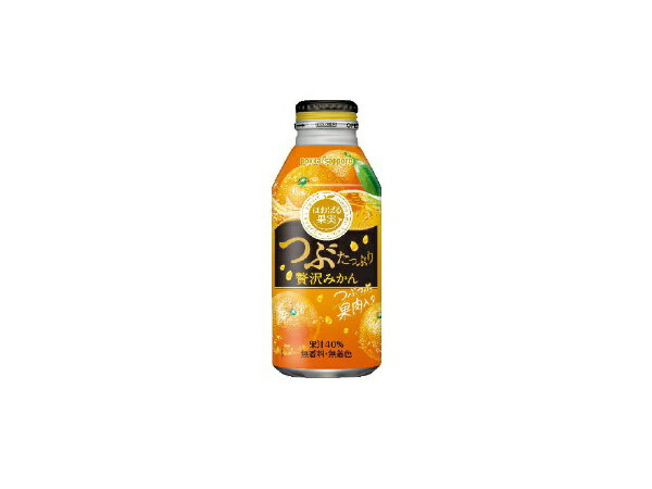 ポッカサッポロフード＆ビバレッジ｜POKKA SAPPORO FOOD & BEVERAGE つぶ贅沢みかん 400g缶(24本)