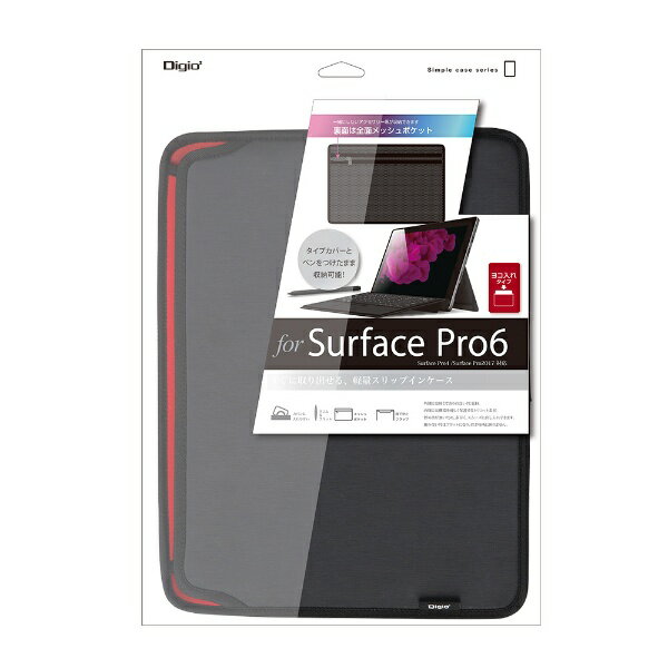 iJoVbNakabayashi SurfacePro6p XbvCP[X  TBC-SFPY1803BK ubN