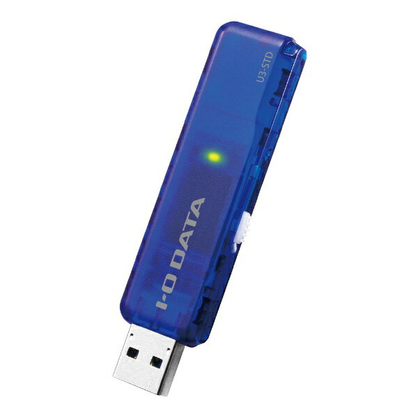 I-O DATA｜アイ・オー・データ U3-STD16GR/B USBメモリ U3-STDRシリーズ スケルトンブルー 