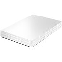 I-O DATA|アイ・オー・データ HDPH-UT1WR 外付けHDD ホワイト