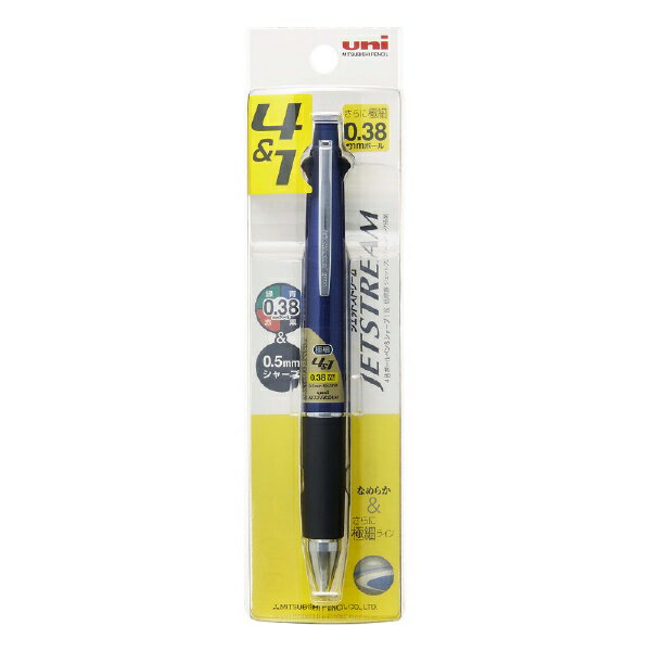 Other - 三菱鉛筆｜MITSUBISHI PENCIL JETSTREAM(ジェットストリーム) 多機能ペン 4&1 パック ネイビー MSXE510038P.9 [0.38mm]