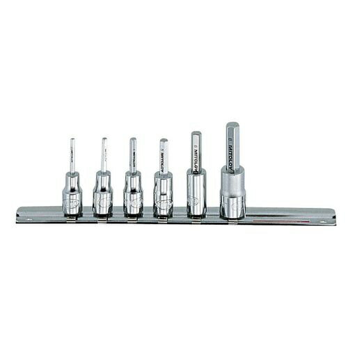 ミトロイ｜MITOLOY PH207M 1/4インチ ヘックスソケット 7点ホルダーセット