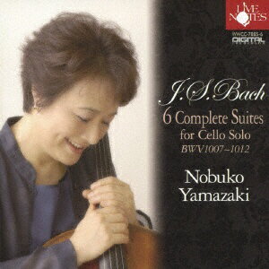 インディーズ 山崎伸子（vc）/ J．S．バッハ：無伴奏チェロ組曲 全曲【CD】